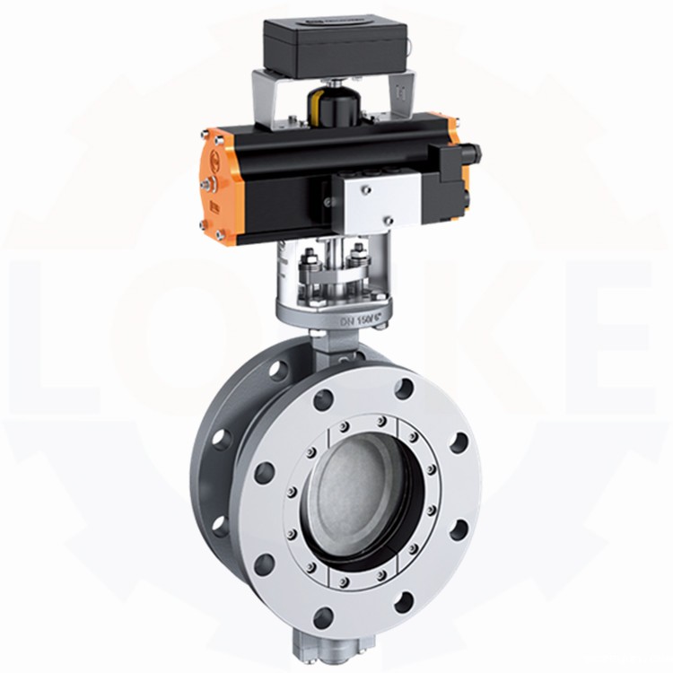 进口气动法兰蝶阀(图1) 进口气动法兰蝶阀(图1)