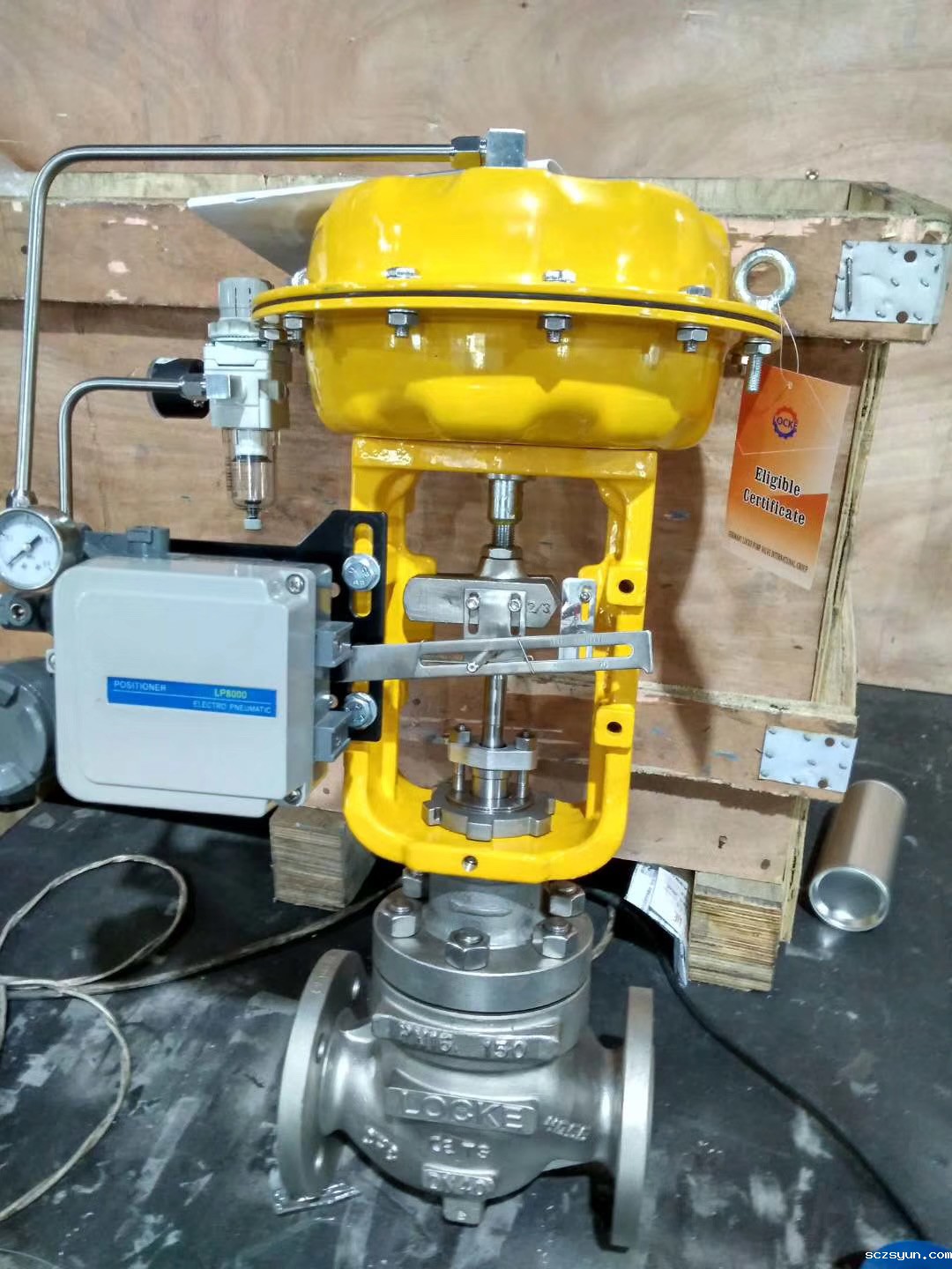 如何正确使用进口气动调节阀的方式(图1)