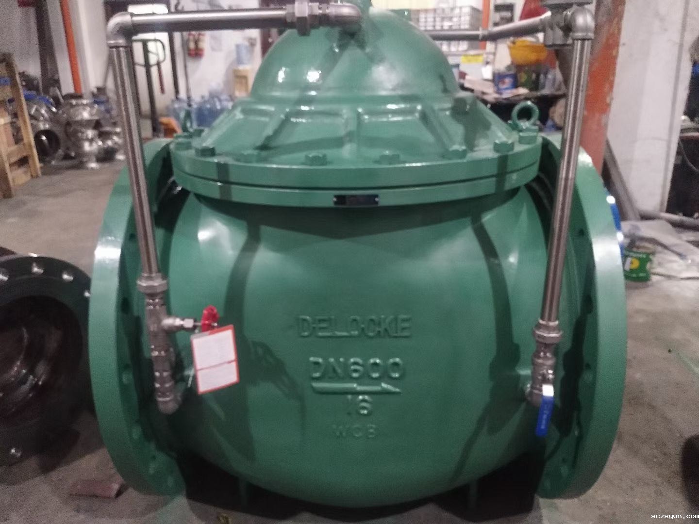 如何调节进口电动遥控浮球阀水位(图1)