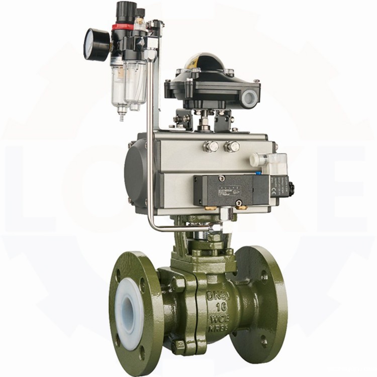 进口气动衬氟球阀(图1) 进口气动衬氟球阀(图1)