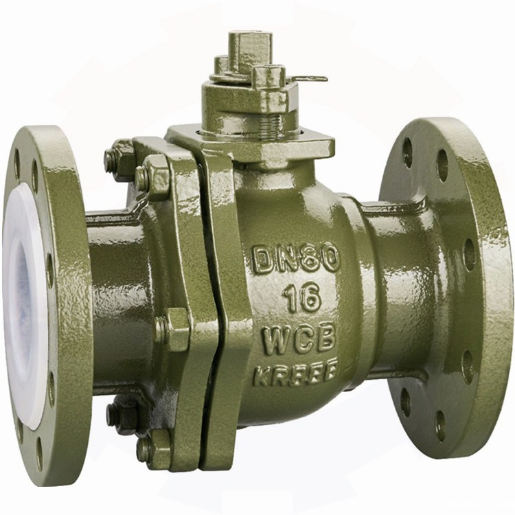 进口衬氟球阀工作原理和安装说明(图1)