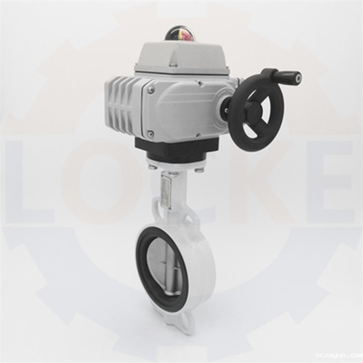 进口电动对夹蝶阀安装注意事项(图1) 进口电动对夹蝶阀安装注意事项(图1)